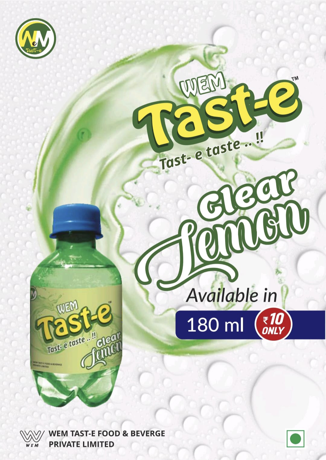 Clear Lemon 180ml