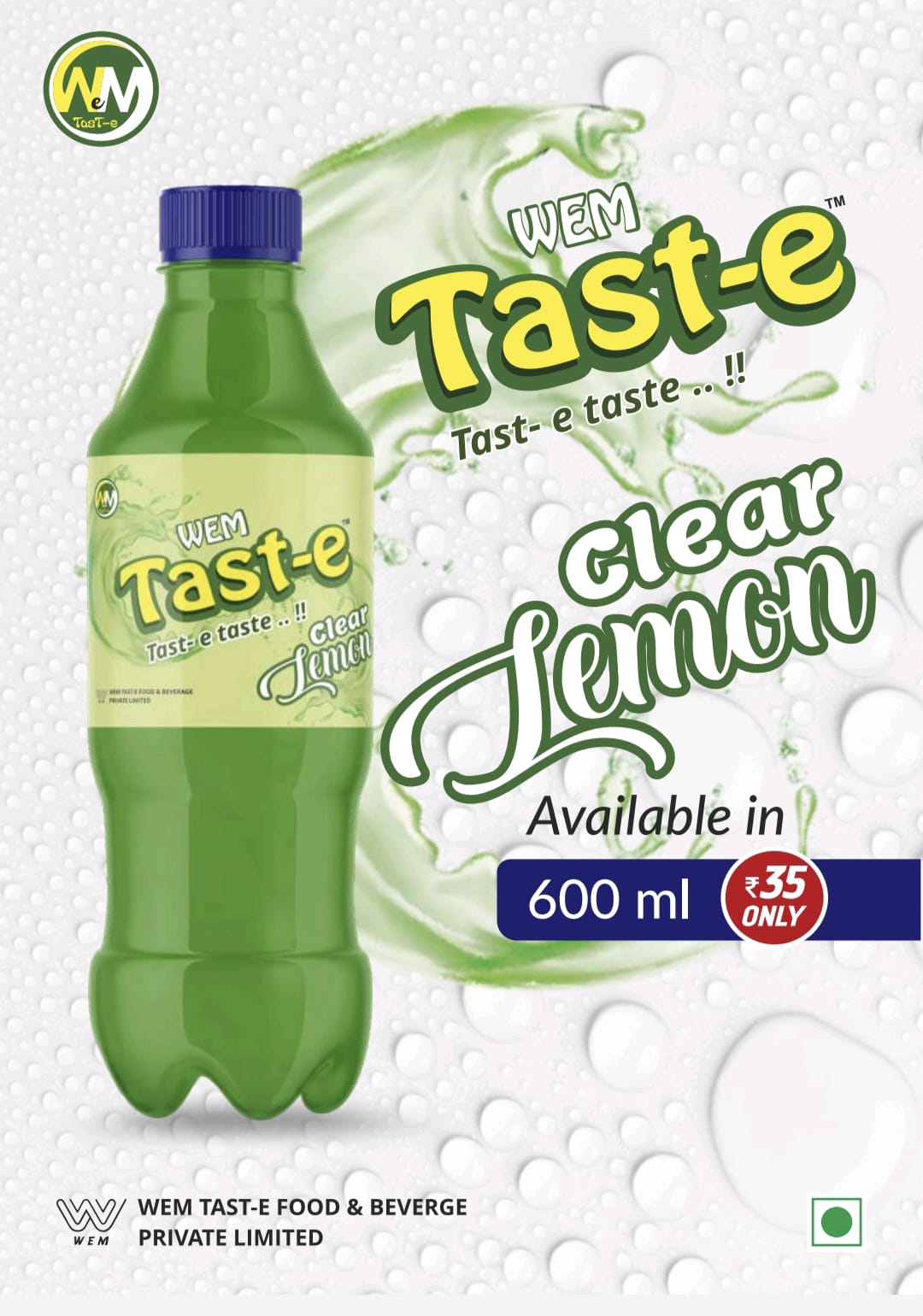 Clear Lemon 600ml